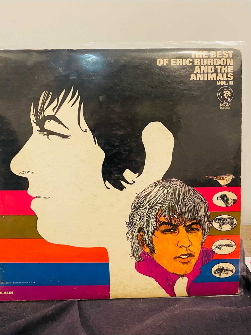 Eric Burdon & The Animals Best Of Vol 2 Vinyl LP 1967 Mono MGM E4454 First Press